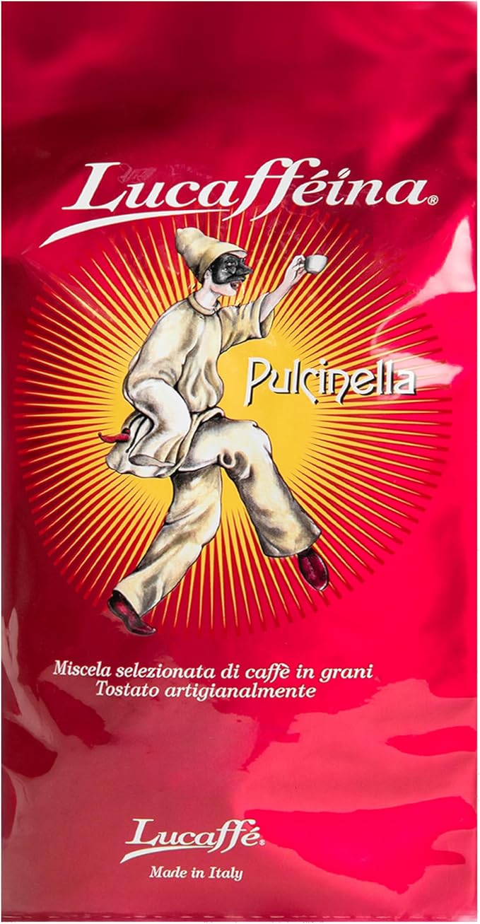 Кофе Lucaffe 700г Pulcinella в зернах пакет *15шт Кофе Lucaffe 700г Pulcinella в зернах пакет *15шт