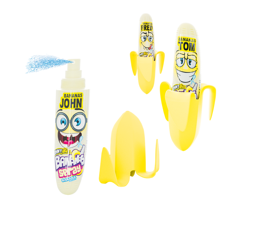 Жидкая конфета-спрей Банан 12 шт Johny Bee
