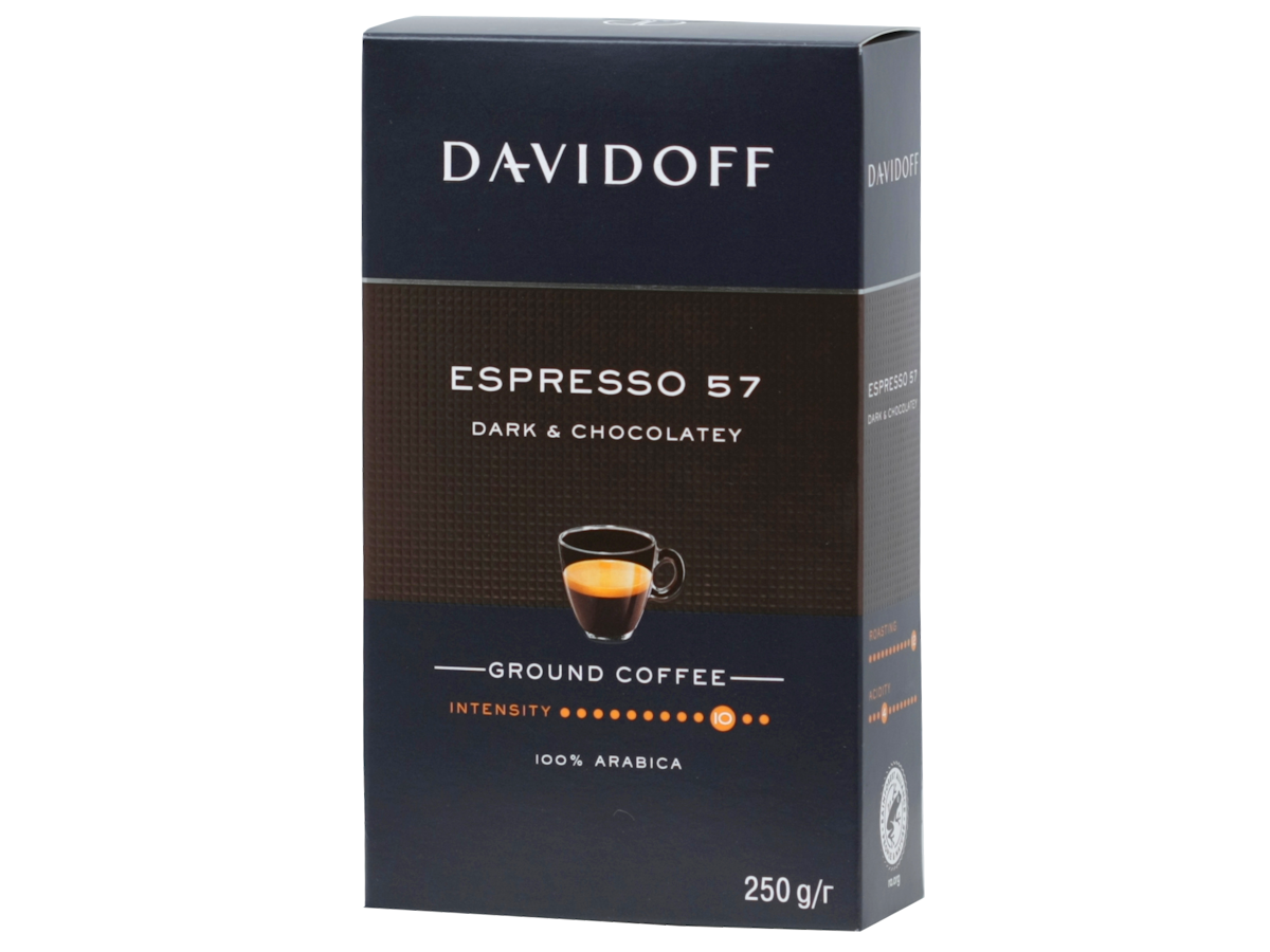 Кофе DAVIDOFF ESPRESSO 57, 250г Кофе DAVIDOFF ESPRESSO 57, 250г