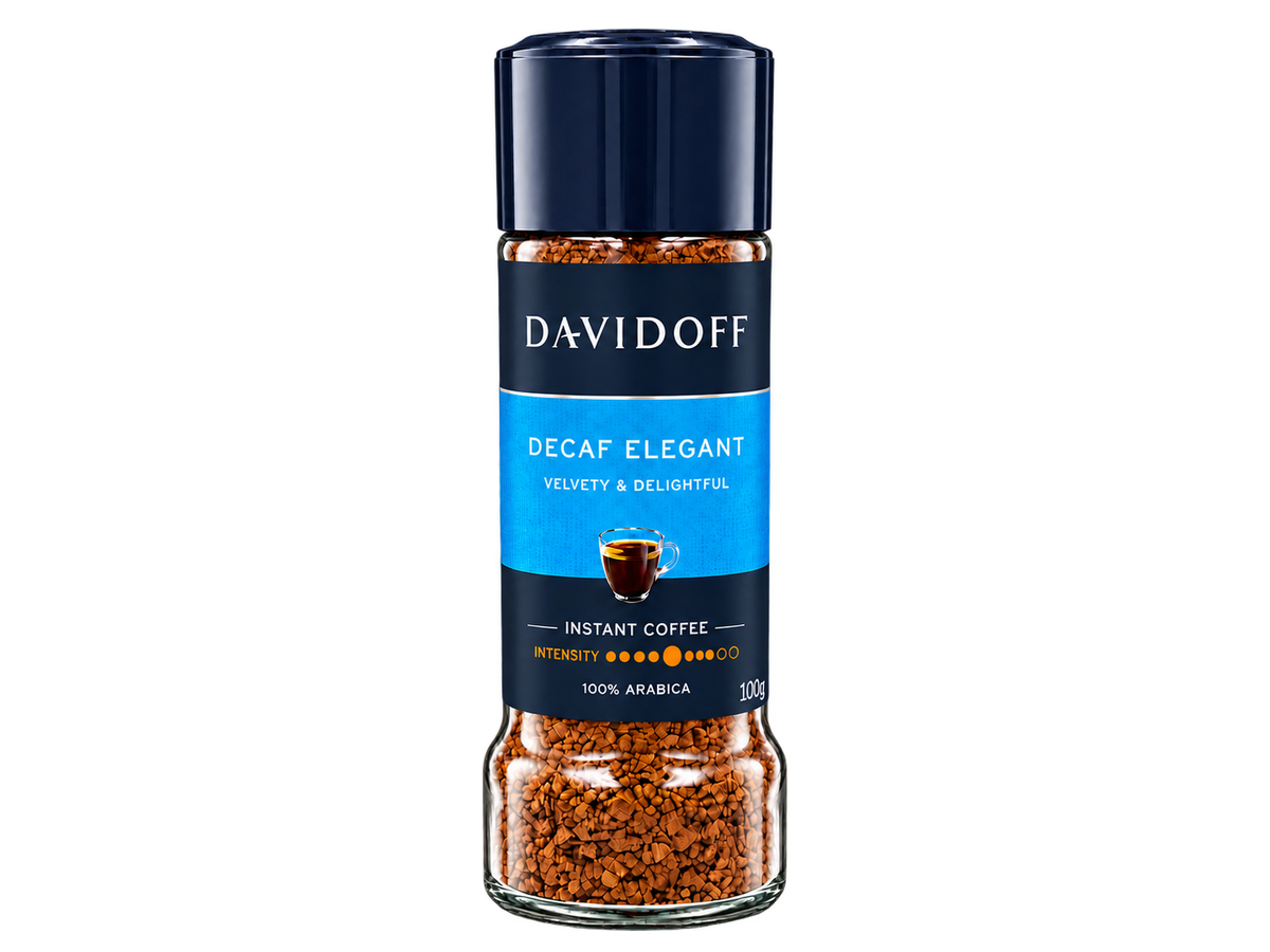 Кофе DAVIDOFF DECAF ELEGANT 100 г, (без кофеина)