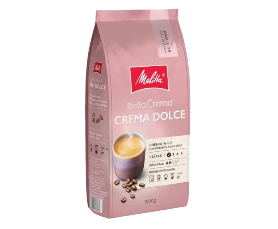 Кофе MELITTA 1кг BELLACREMA CREMA DOLCE
