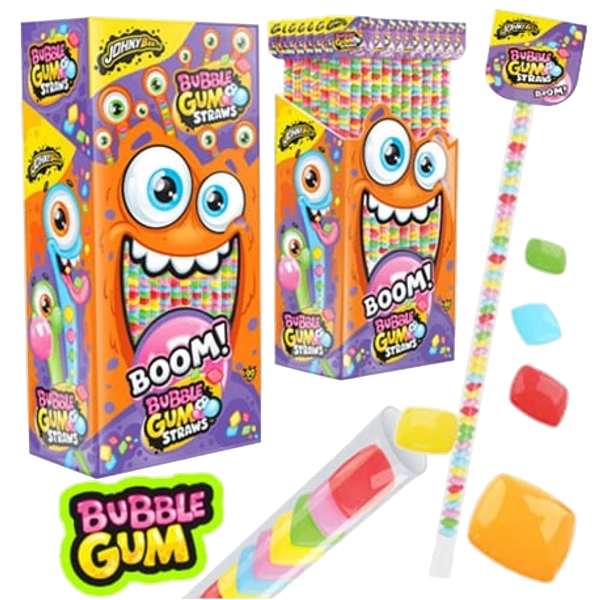 Жев.резинка в Трубочке Johny Bee 90шт