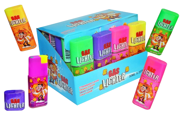 Жидкая карамель Зажигалка Big lighter spray 12*20*55мл