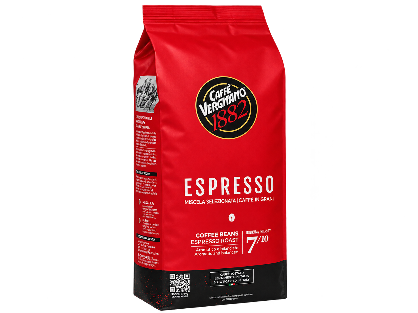 Кофе Vergnano Espresso 1 кг, зерно