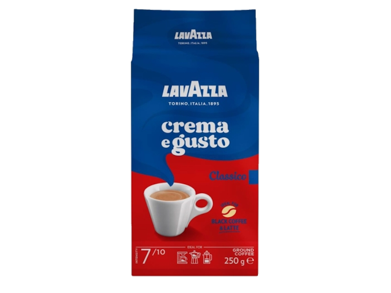 Кофе LAVAZZA CREMA E GUSTO CLASSICO молотый 250г 