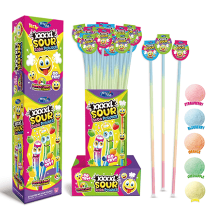 Шипучка в трубочке New big XXXXL powder straw 4*100*26гр Шипучка в трубочке New big XXXXL powder straw 4*100*26гр