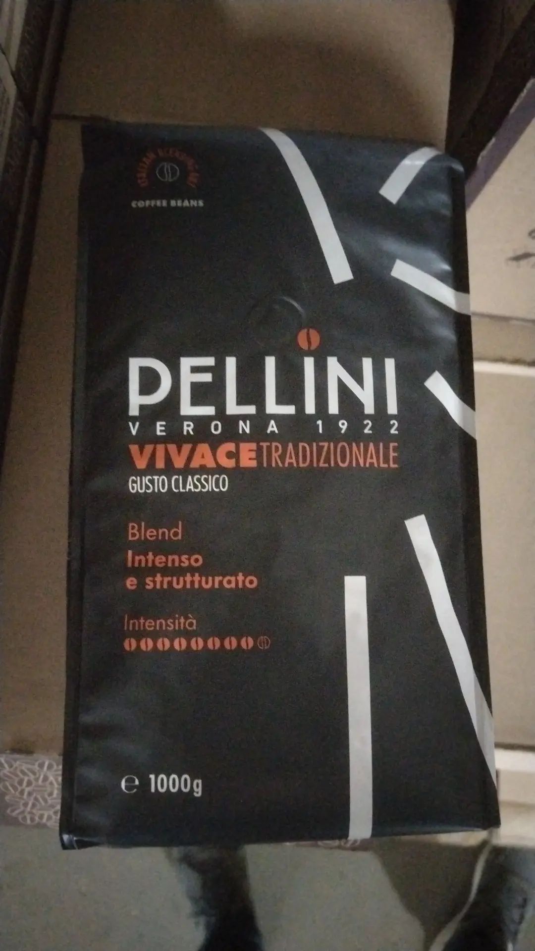 Кофе PELLINI 1кг Vivace Tradizionale в зернах, пакет *6шт