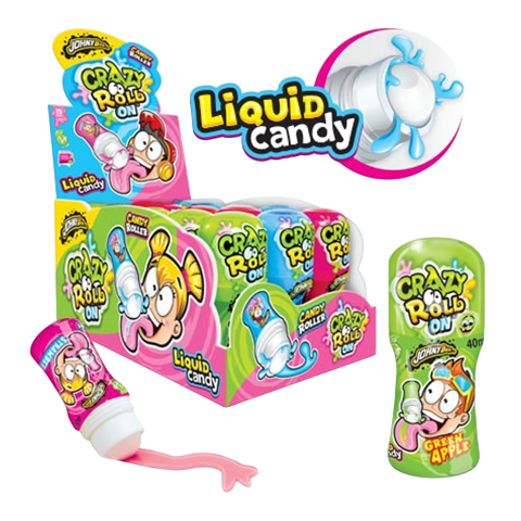 Жидкая конфета-ролл Crazy Roll On15 шт Johny Bee