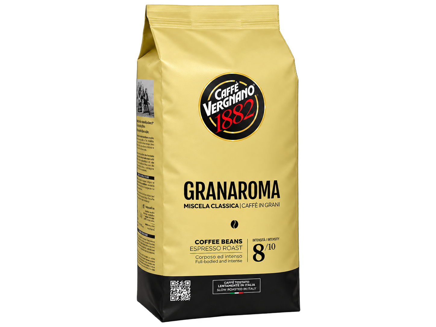 Кофе Vergnano 1 кг Gran Aroma Bar в зернах, пакет *6шт