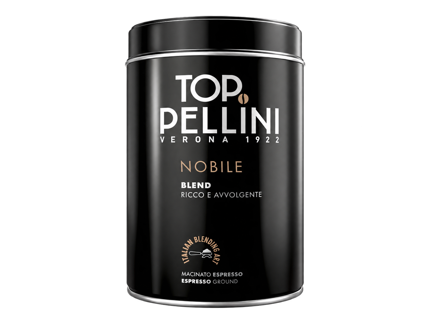 Кофе PELLINITOP NOBILE молотый, мет.банка 250г 