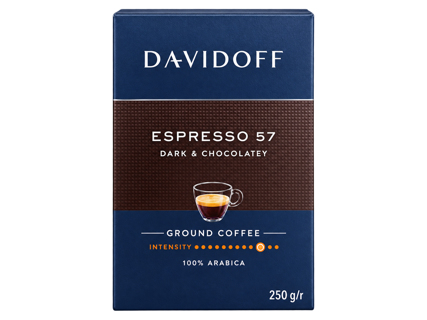 DAVIDOFF ESPRESSO 57, 250г кофе молотый