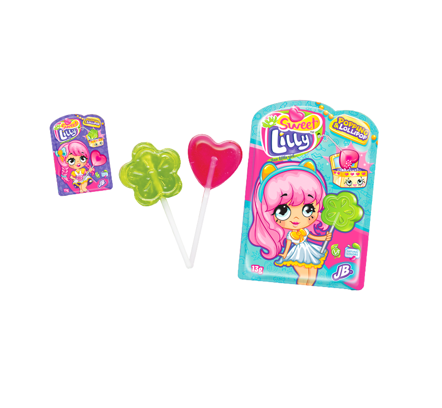 Леденец Sweet Lilly с взрывной карамелью 36 шт Johny Bee Леденец Sweet Lilly с взрывной карамелью 36 шт Johny Bee