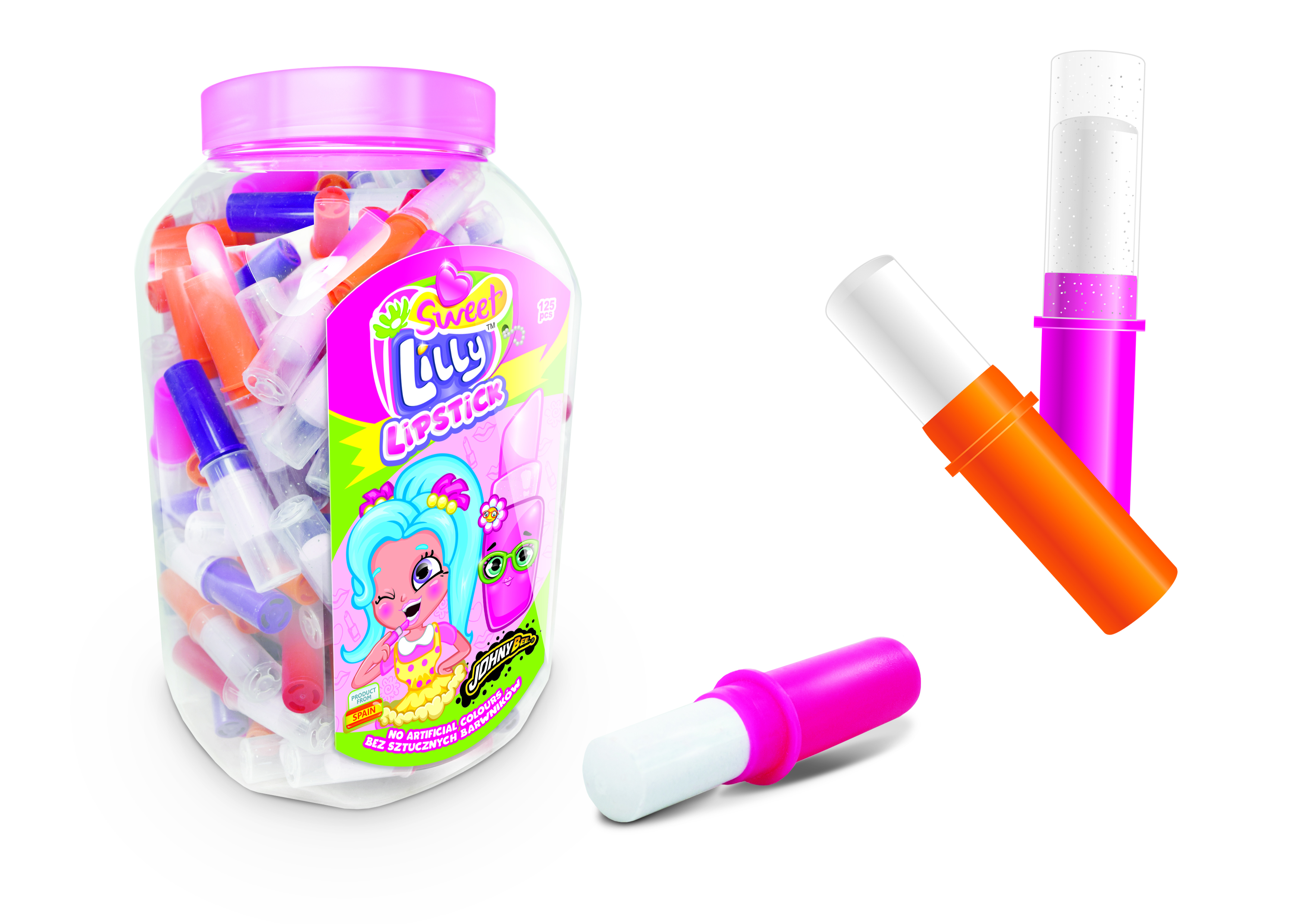 Драже Помада Johny Bee 125 шт