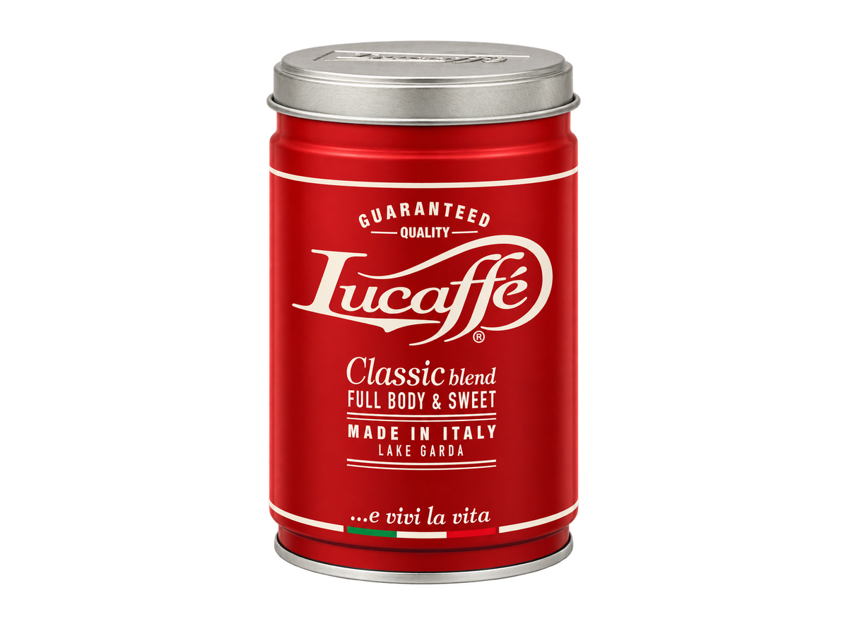 Кофе Lucaffe Classic 250г, зерно в мет. банке