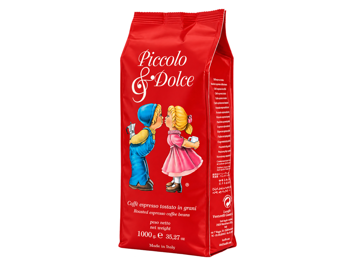 Кофе Lucaffe Piccolo & Dolce 1кг, зерно