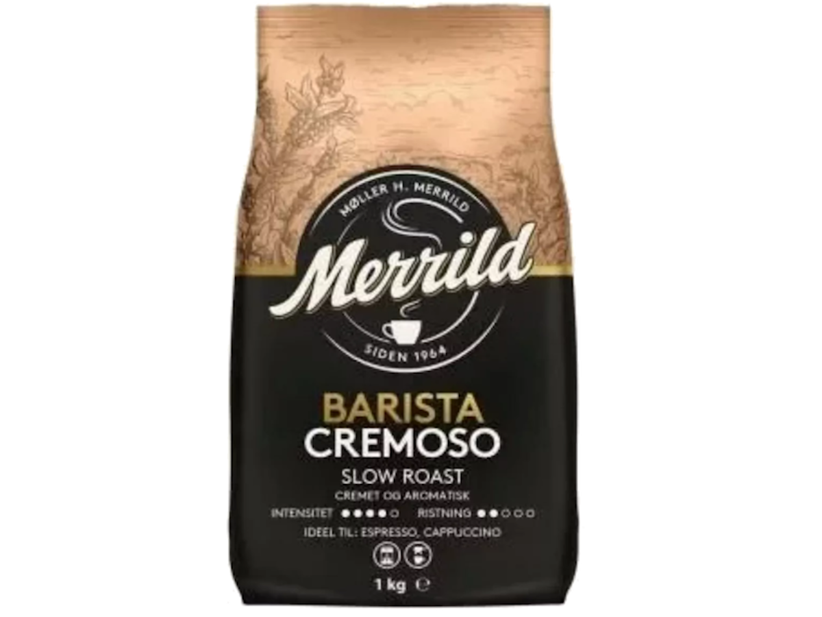 MERRILD BARISTA CREMOSO 1кг, зерно MERRILD BARISTA CREMOSO 1кг, зерно