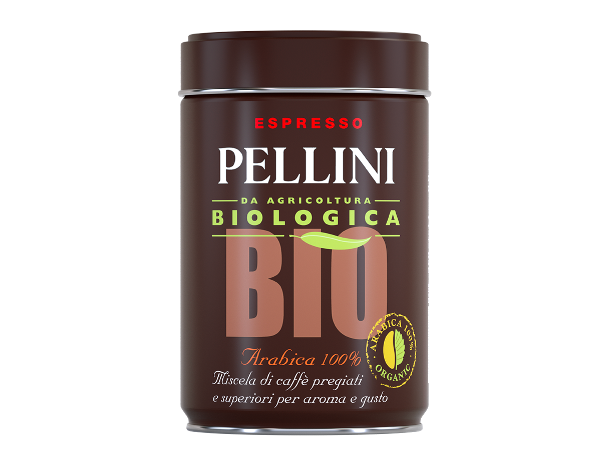 PELLINI TOP BIO молотый, мет. банка 250г PELLINI TOP BIO молотый, мет. банка 250г
