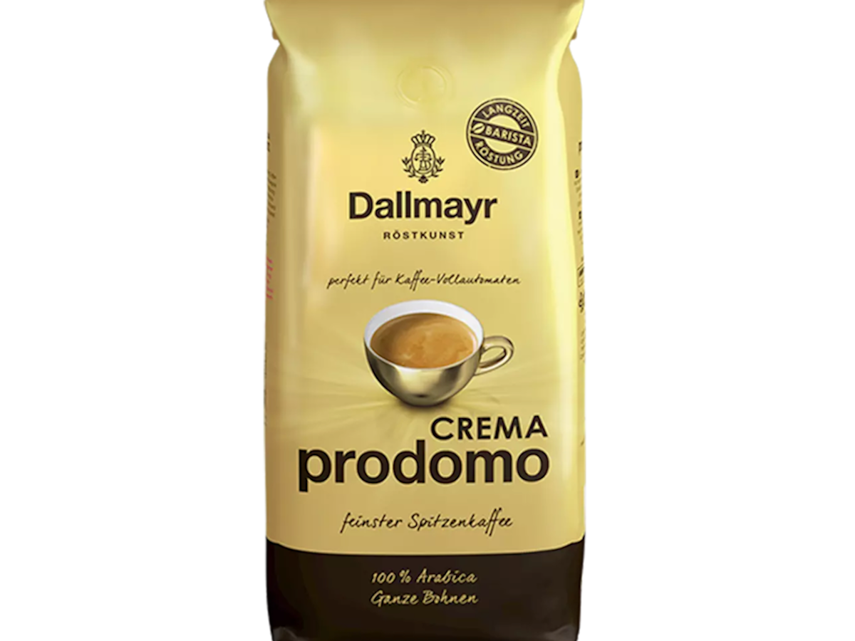 Кофе DALLMAYR 1кг CREMA PRODOMO в зернах пакет *8 шт Кофе DALLMAYR 1кг CREMA PRODOMO в зернах пакет *8 шт