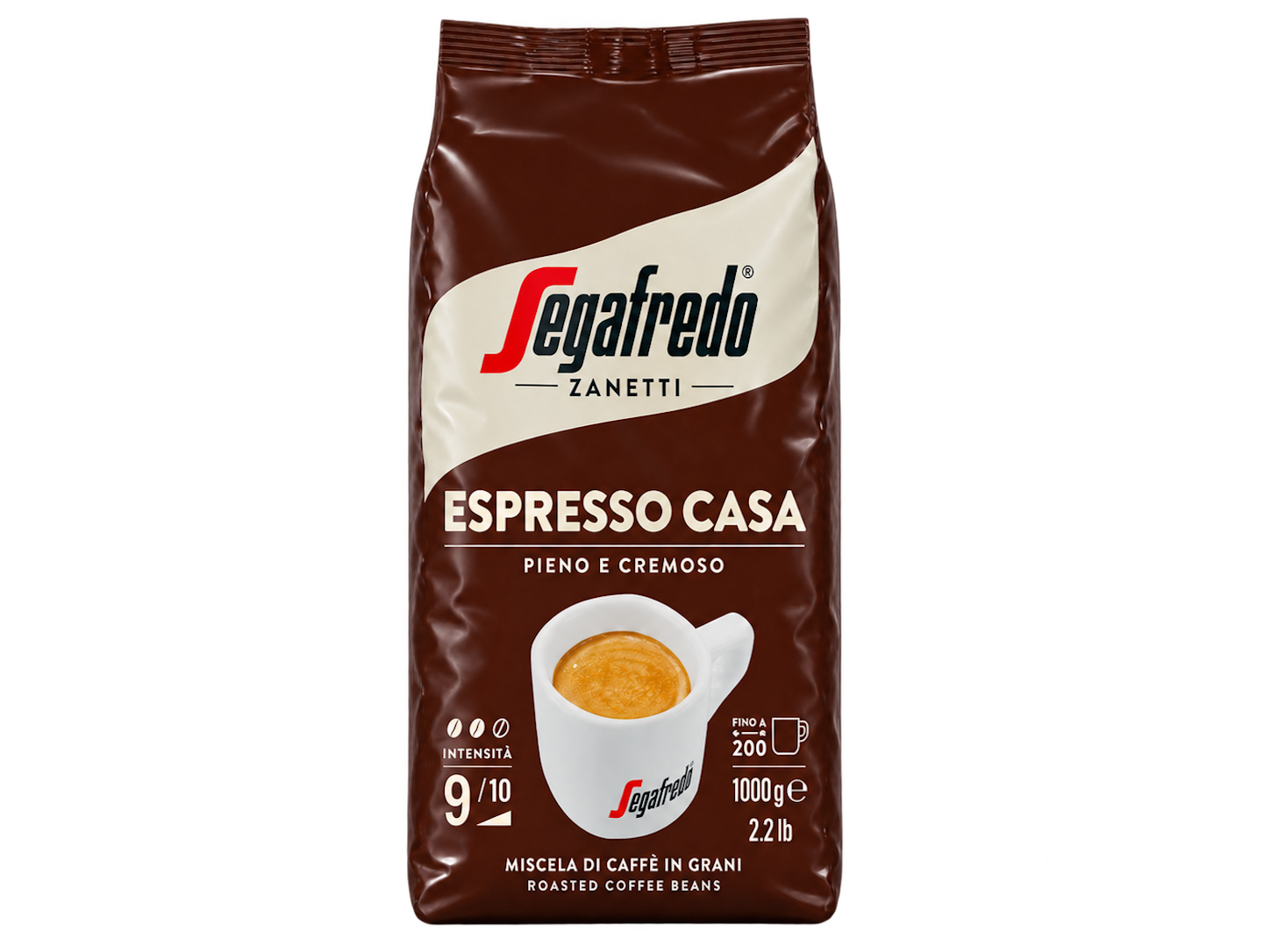Кофе SEGAFREDO CASA BONEN 1кг в зернах