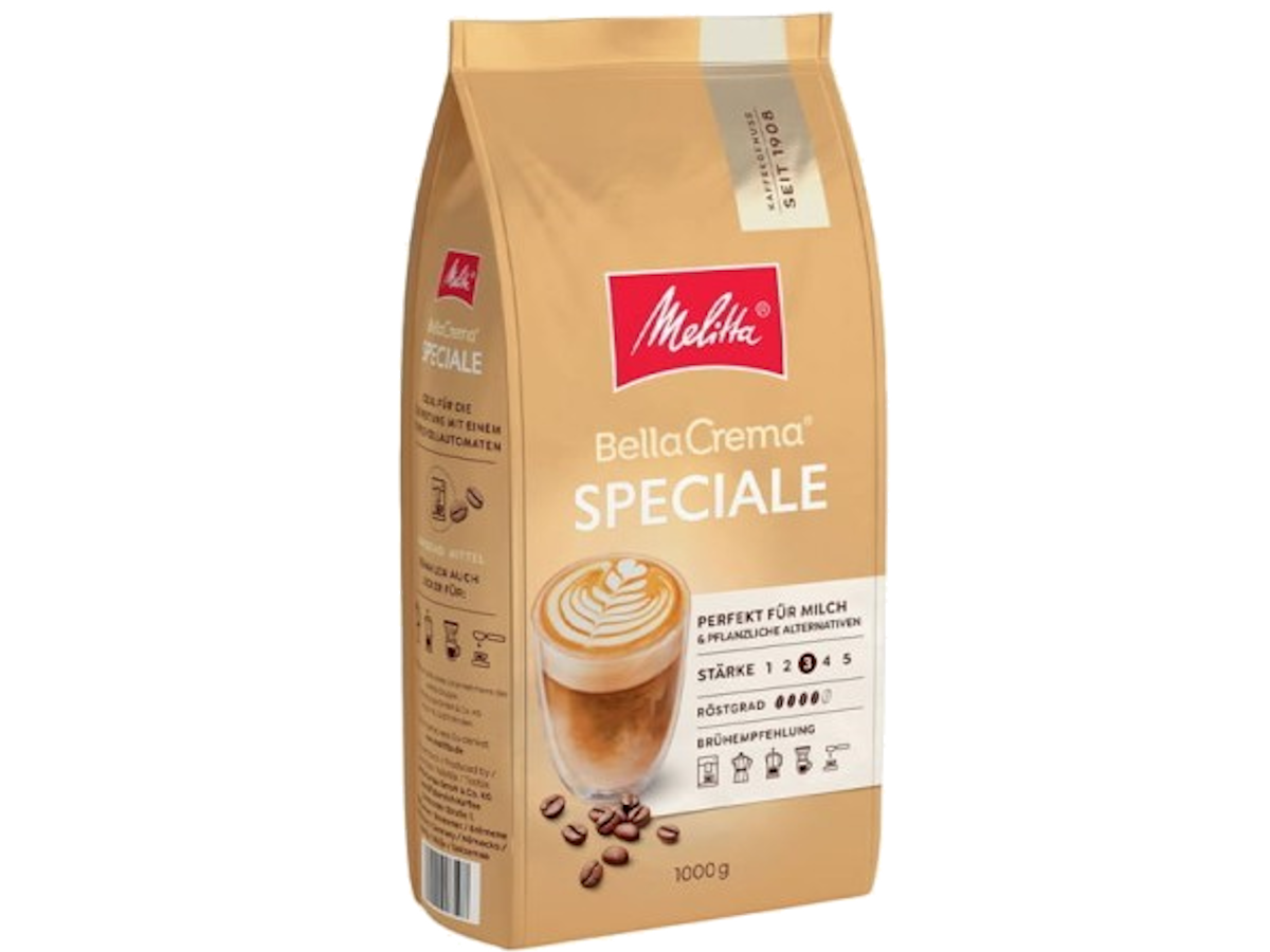 MELITTA BELLACREMA SPECIALE в зернах 1кг MELITTA BELLACREMA SPECIALE в зернах 1кг