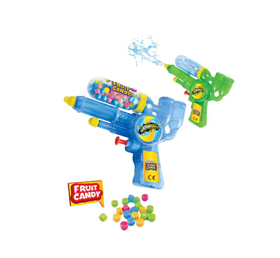 Игрушка Водяной Пистолет с драже Johny Bee 12 шт Игрушка Водяной Пистолет с драже Johny Bee 12 шт