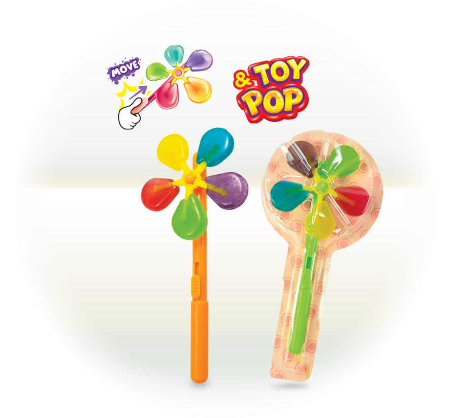 Леденец Мельница windwill pop 20шт, Johny Bee