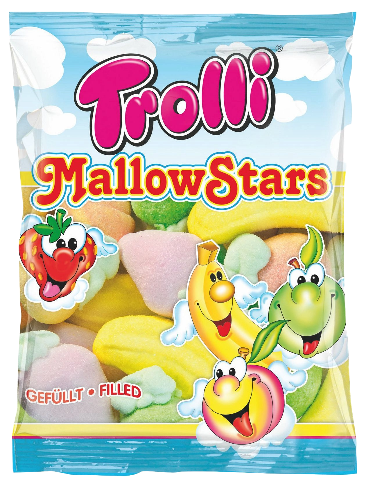 Зефир Тролли Малоу Стар 150г, 8шт