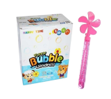 Мыльные пузыри Bubble stick (windmill) с драже 24шт*5гр (6028)