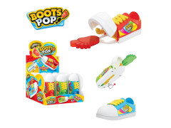 Леденец в чехле Кеды (Boots Pop) 12шт JohnyBee Леденец в чехле Кеды (Boots Pop) 12шт JohnyBee