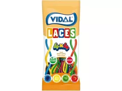 VIDAL Мармелад STIXI 85г Шнурки Радужные (Rainbow Laces) 14шт VEGAN