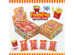 Ж.резинка (брусок) French Fries bubble gum 12*24*25гр.