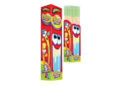 Шипучка в трубочке Fruit Starws фруктовая Johny Bee 150 шт