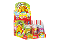 Леденец Dip n Lick Big Dipper с гелем в ведерке 12 шт Johny Bee