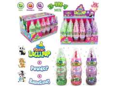 Леденец с пудрой Popcifier lollipop powder and round candy 10*24*18г