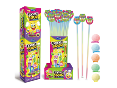 Шипучка в трубочке New big XXXXL powder straw 4*100*26гр