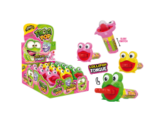 Леденец в чехле Лягушка (Frog Pop) 12шт JohnyBee