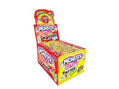 Ж. резинка Monster c Тату Johny Bee 200шт