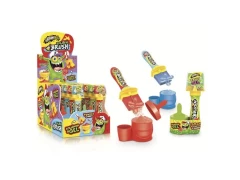 Леденец Dip n Lick с гелем и пудрой Splash Brush, Johny Bee 12 шт Леденец Dip n Lick с гелем и пудрой Splash Brush, Johny Bee 12 шт