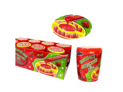 Жидкая карамель-гель + мармелад 60г Sweet set jelly candy+ jam strawberry 12*8