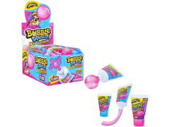 Ж. резинка в тюбике Bubble Squeeze, 24шт Johny Bee