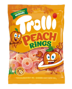 Мармелад Тролли 100г Персиковые колечки 12шт