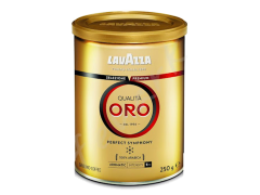  LAVAZZA QUALITA ORO молотый мет. банка 250г 