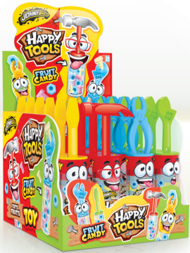 Игрушка Веселые Инструменты с драже внутри (Happy Tools), 24шт Johny Bee