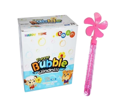 Мыльные пузыри Bubble stick с драже 24шт*5гр (6028)