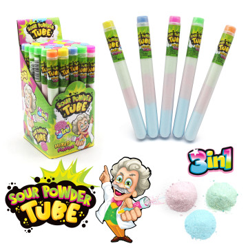 Шипучка в колбочке 3in1 sour powder tube 16*30*15гр Шипучка в колбочке 3in1 sour powder tube 16*30*15гр