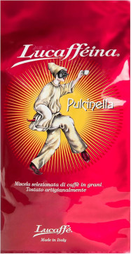Кофе Lucaffe 700г Pulcinella в зернах пакет *15шт Кофе Lucaffe 700г Pulcinella в зернах пакет *15шт