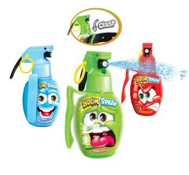 Жидкая конфета Граната Cпрей стенд Johny Bee 18шт