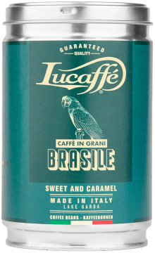Кофе Lucaffe 250г BRASIL в зернах мет.банка *12шт Кофе Lucaffe 250г BRASIL в зернах мет.банка *12шт