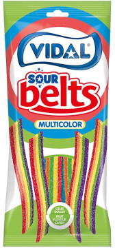 VIDAL Мармелад STIXI 90г Ремень Радуга Кислый (Sour Rainbow Belts) 14 шт VIDAL Мармелад STIXI 90г Ремень Радуга Кислый (Sour Rainbow Belts) 14 шт