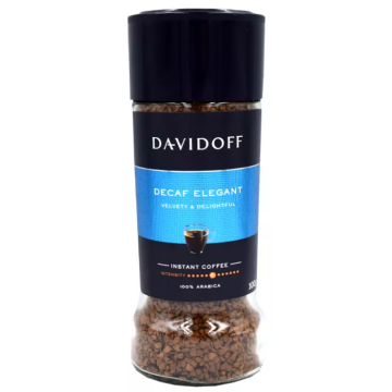 Кофе DAVIDOFF 100 г DECAF ELEGANT
